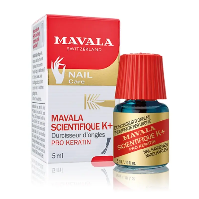 MAVALA Scientifique K+ Keratine – Durcisseur d’Ongles, Multicolore, 0,16 Fl Oz