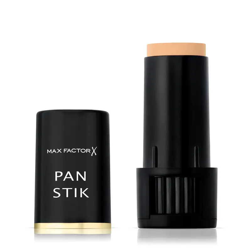 Max Factor Pan Stik – Fond de teint 13 Nouveau Beige – Couverture maximale et fini lumineux