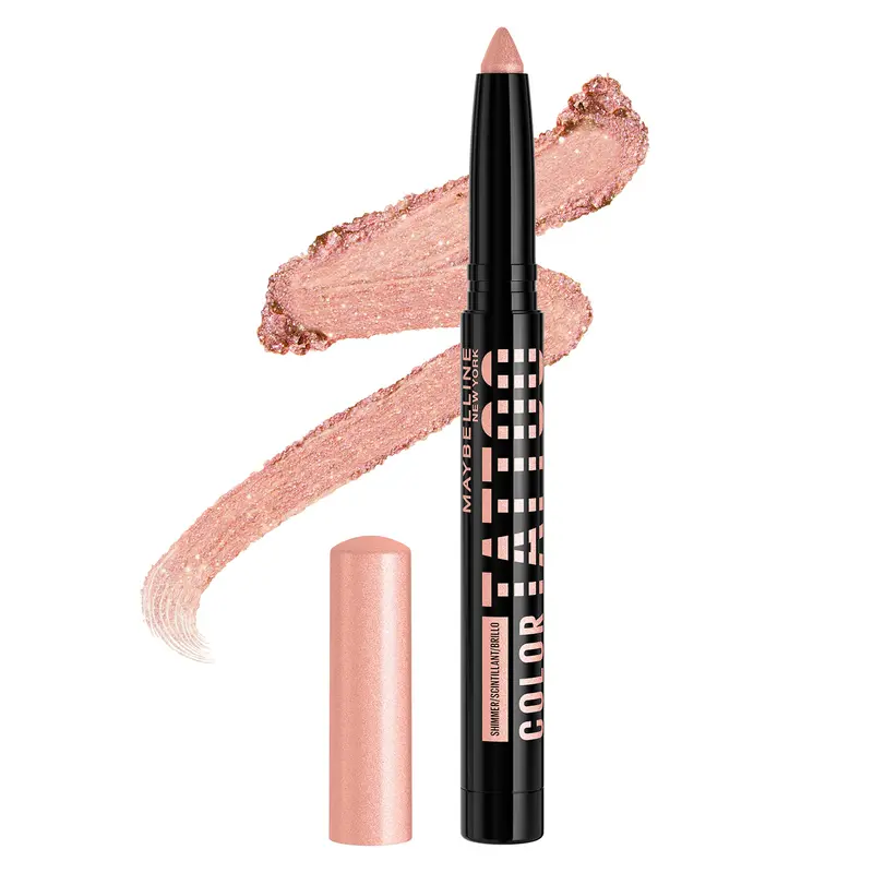 MAYBELLINE Color Tattoo Stix Ombre Multi-Usage – Je suis inspirée (Rose doré scintillant)