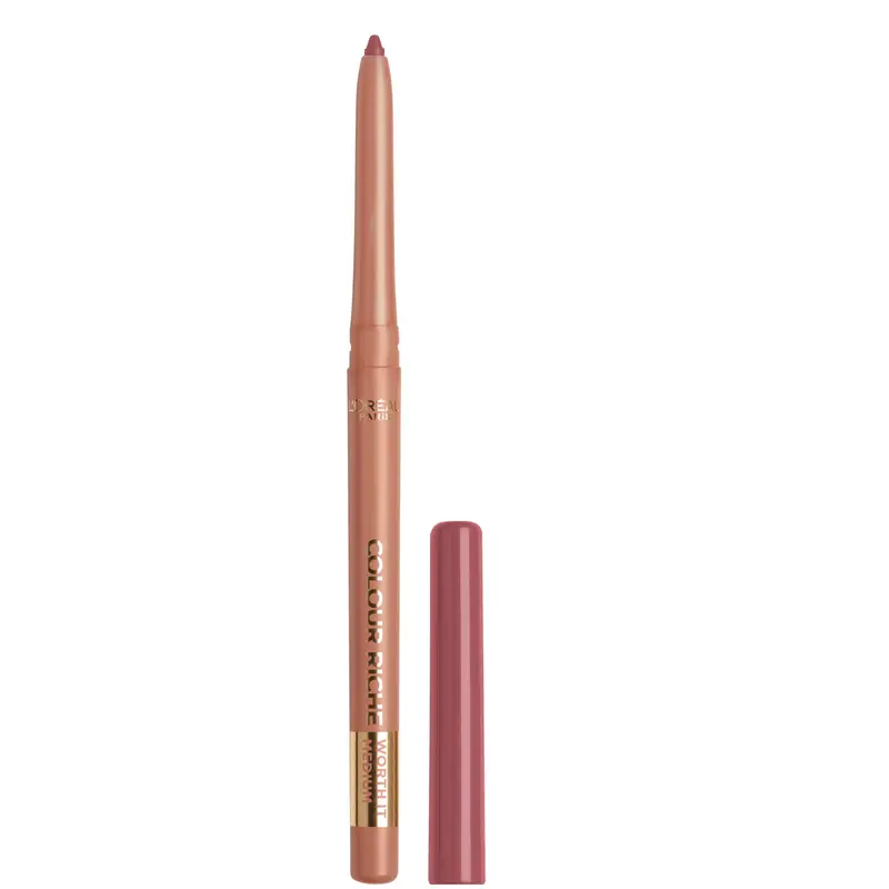 Maybelline Crayon Contour Lèvres Colour Riche – Texture Crémeuse, Omega 3 et Vitamine E, 635 Worth It Medium
