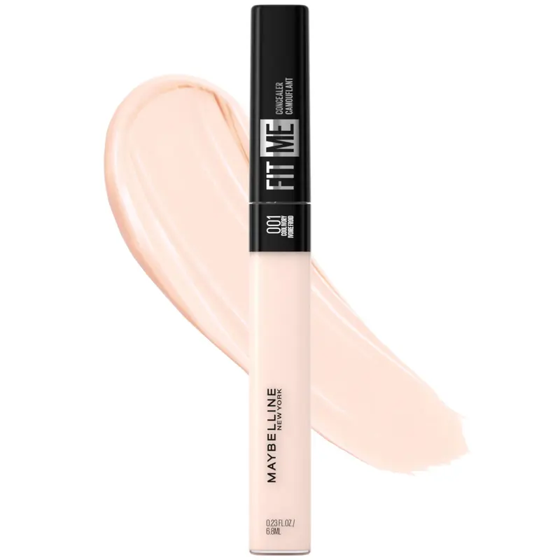Maybelline Fit Me Correcteur Liquide – Couverture naturelle, Sans huile, Teinte ivoire clair