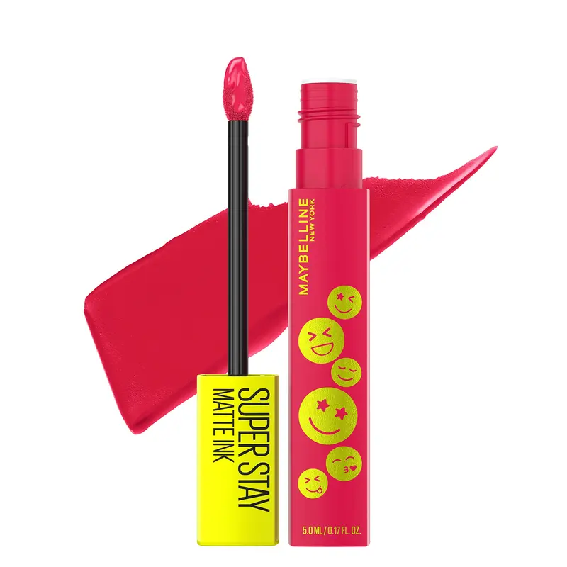 Maybelline Super Stay Matte Ink Lip Color – Moodmakers Collection, Motivator, Rouge Longue Tenue sans transfert