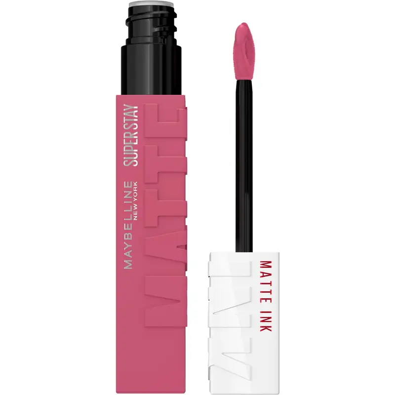 Maybelline Super Stay Matte Ink Rouge Liquide – Couleur longue tenue jusqu’à 16 h, Lover Mauve Neutre
