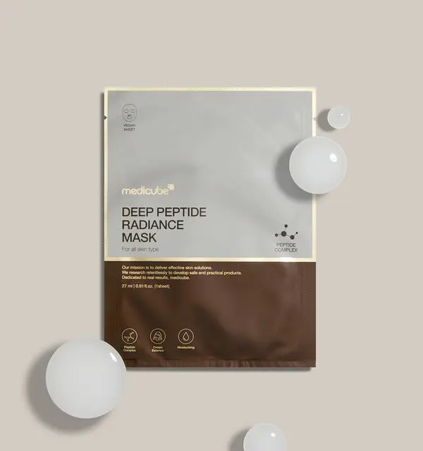 medicube Masque Éclat Peptide Profond 27 g x 5