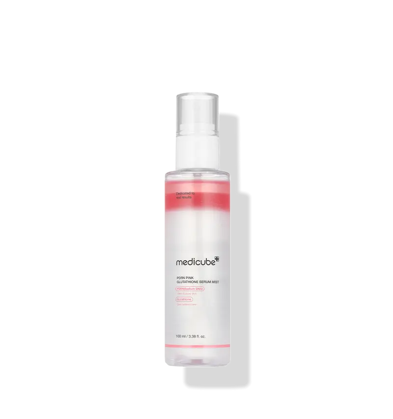 medicube PDRN Brume Sérum Glutathion Rose 100 ml