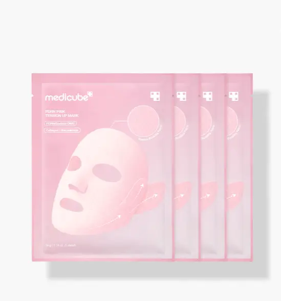 medicube PDRN MASQUES DE TENSION ROSE 34 g x 4