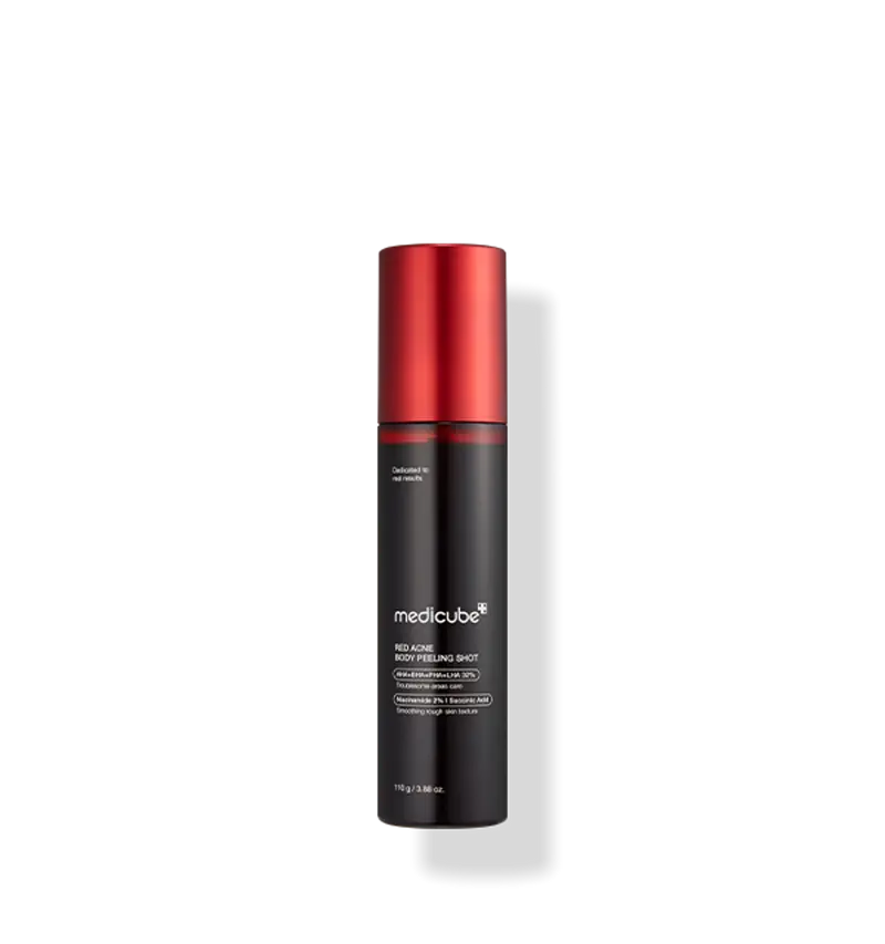 medicube Soin exfoliant corporel anti-acné rouge 110 g