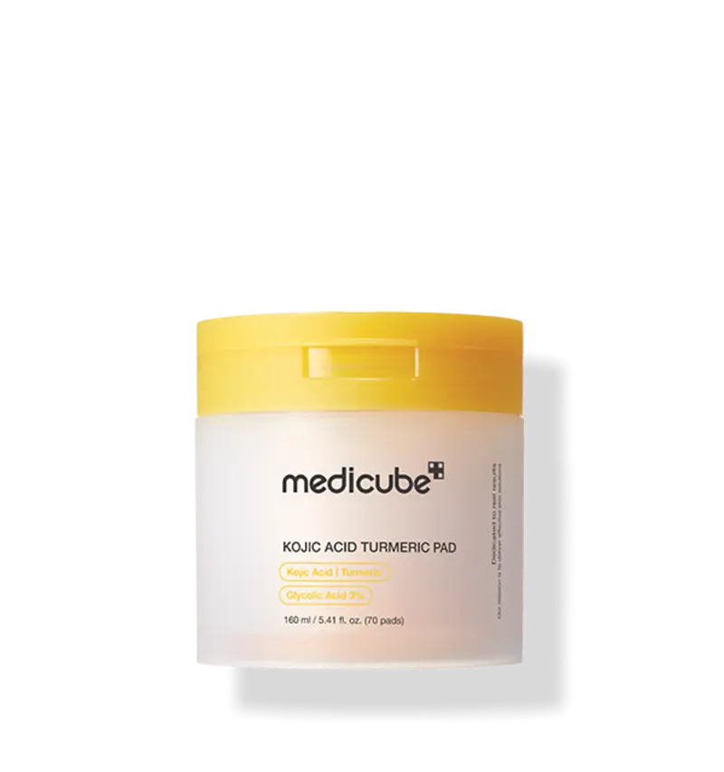 Medicube Tampons à l'acide kojique et au curcuma 160 ml/70 unités