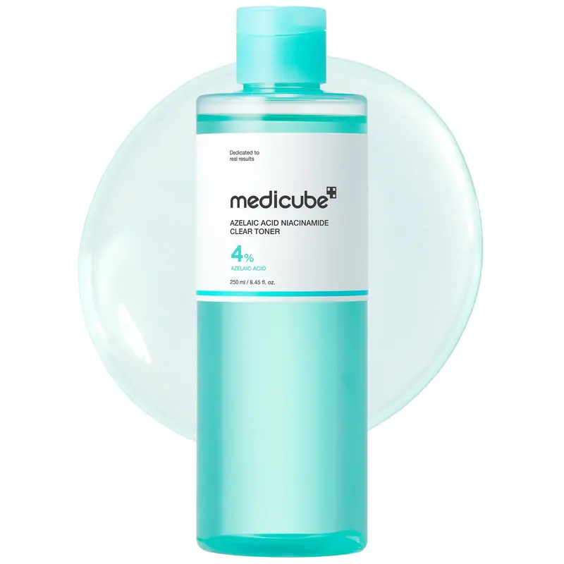Medicube Tonique Clarifiant Azélaïque 4% et Niacinamide 2% – Soin Quotidien Calmant pour Peau Problématique | 250 ml