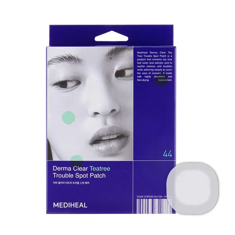 Mediheal Derma Clear Pansements Arbre à Thé – 44 Pansements, Équilibre Peau et Acide Salicylique