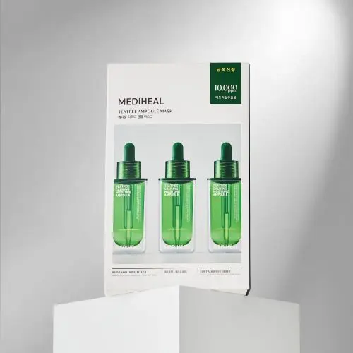 MEDIHEAL Teatree Ampoule Mask 25ml X 10ea