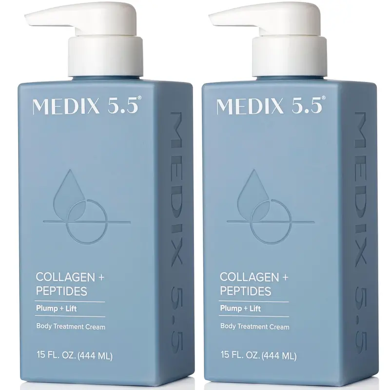 Medix 5.5 Crème Collagène Visage et Corps – Hydratation, Raffermissement et Lissage | Lot de 2