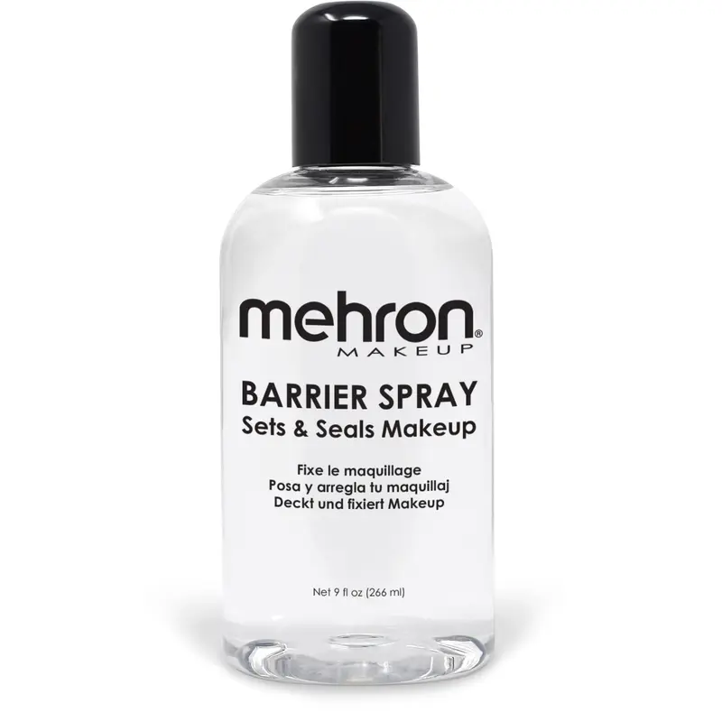 Mehron Barrier Spray – Fixateur de Maquillage Professionnel, Tenue Longue Durée, 9 fl oz (266 ml)