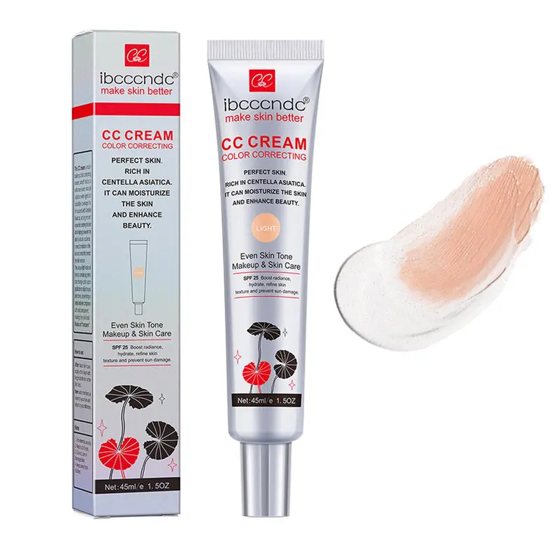 MeiPlumLai Crème CC Correctrice — Teint Uniforme, SPF25, Hydratante