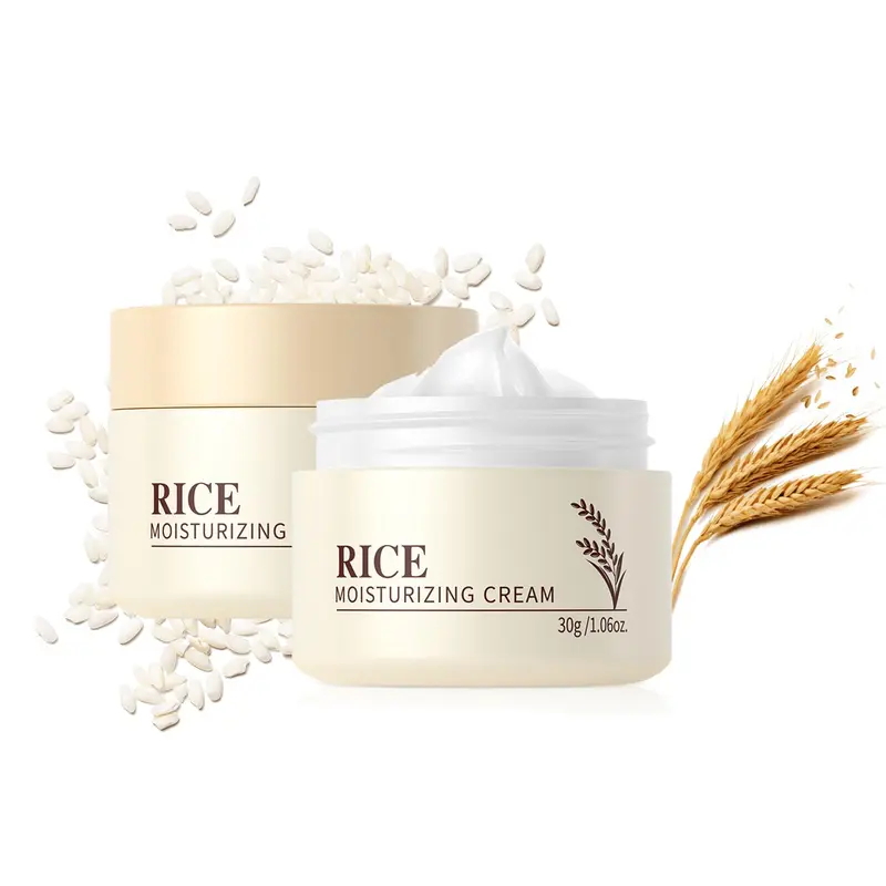 MeiPlumLai Crème Visage Riz – Hydratation Durable, Raffermissement & Barrière Cutanée – 30 g