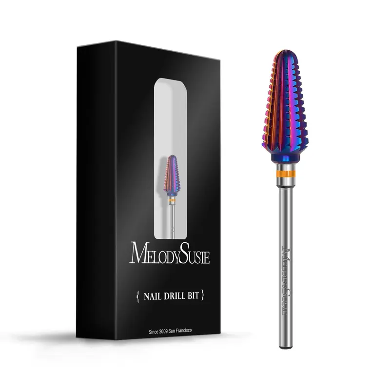 MelodySusie Tornado Bit – Bit en Carbure Tungstène 3/32'' Violet, Multifonctions, Série Bit-X, 2XC