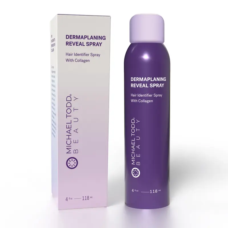 MICHAEL TODD Sonicsmooth Hair Identifier Spray – Brume révélatrice d'éclat pour dermaplanage