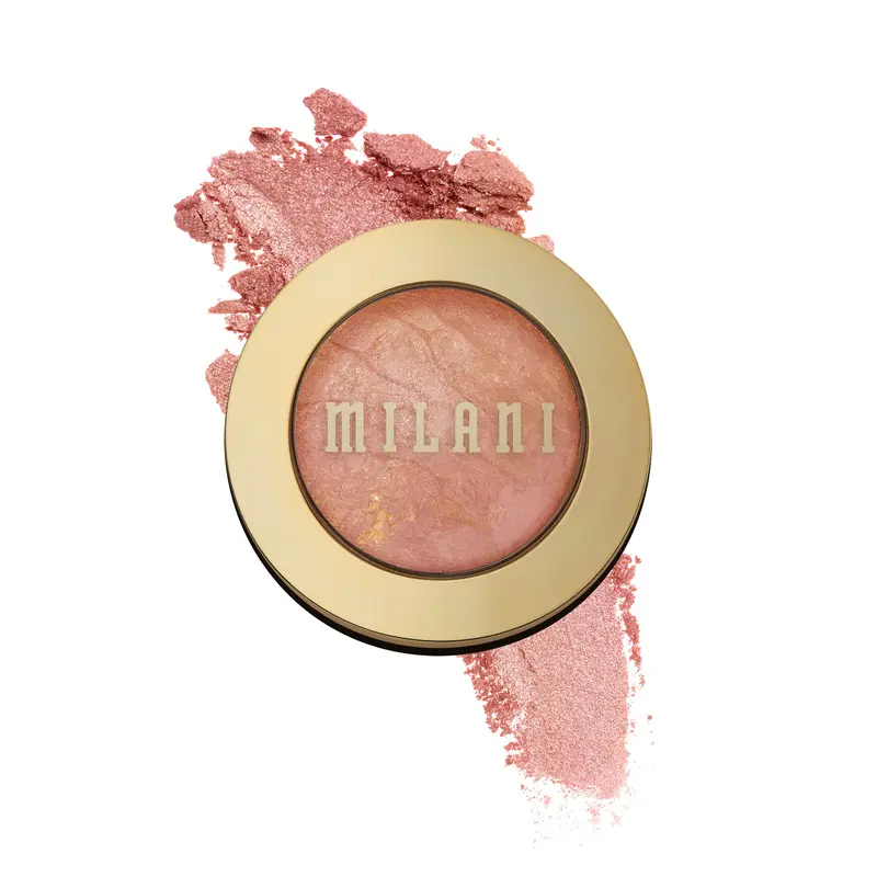 Milani Baked Blush Berry Amore – Fard à Joues Baked, Teinte Rosée, Fini nacré ou mat, Sans Cruauté envers les Animaux