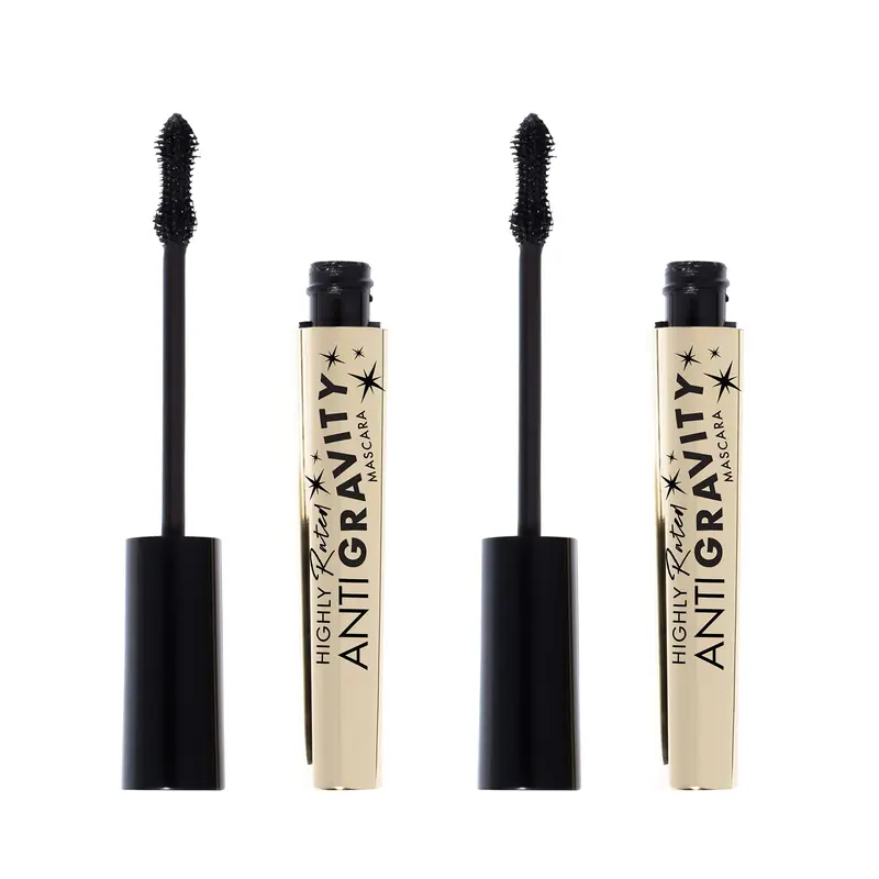 Milani Mascara Volume et Longueur – Noir Intense, Brosse sablier, lot de 2