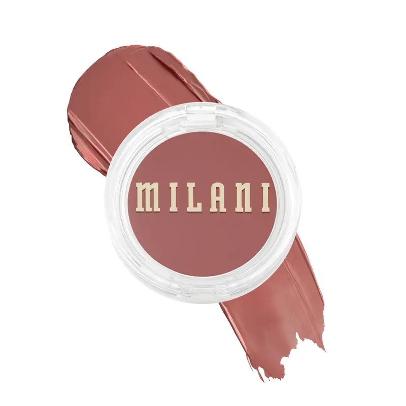 Milani Rouge Crème – Rouge crème-gel modulable pour joues et lèvres, Teinte naturelle hydratante – Nude Bisou