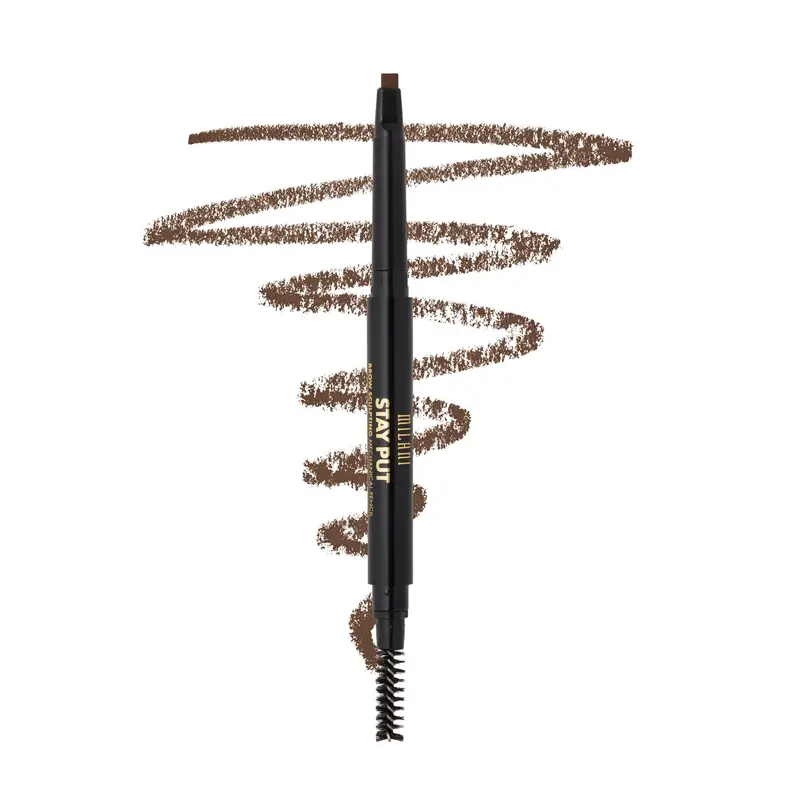 Milani Stay Put Crayon Sourcil Mécanique – Brun Foncé, longue tenue, végan et non testé sur les animaux