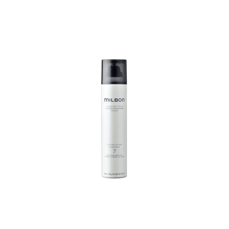 Milbon Creative Style Finish – Spray Coiffant Fort 7 onces (environ 206 ml)