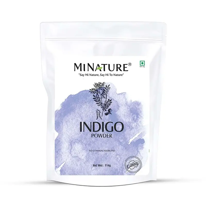 Minature Poudre d’Indigo Naturelle 114 g – Indigofera Tinctoria, couleur cheveux naturelle