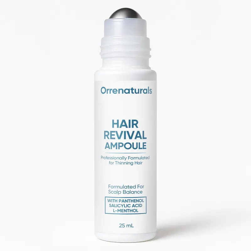 Minyang Orrenaturals Ampoule Revitalisante pour Cheveux – Sérum Roll-On (1 unité)