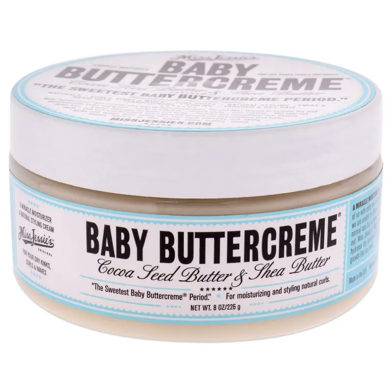 Miss Jessie's Baby Buttercreme - Crème hydratante 8 oz pour cheveux frisés et ondulés