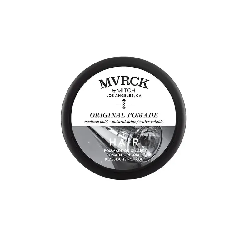 MITCH Original Pomade – Pommade coiffante pour cheveux d'hommes, tenue moyenne, brillance naturelle | MITCH