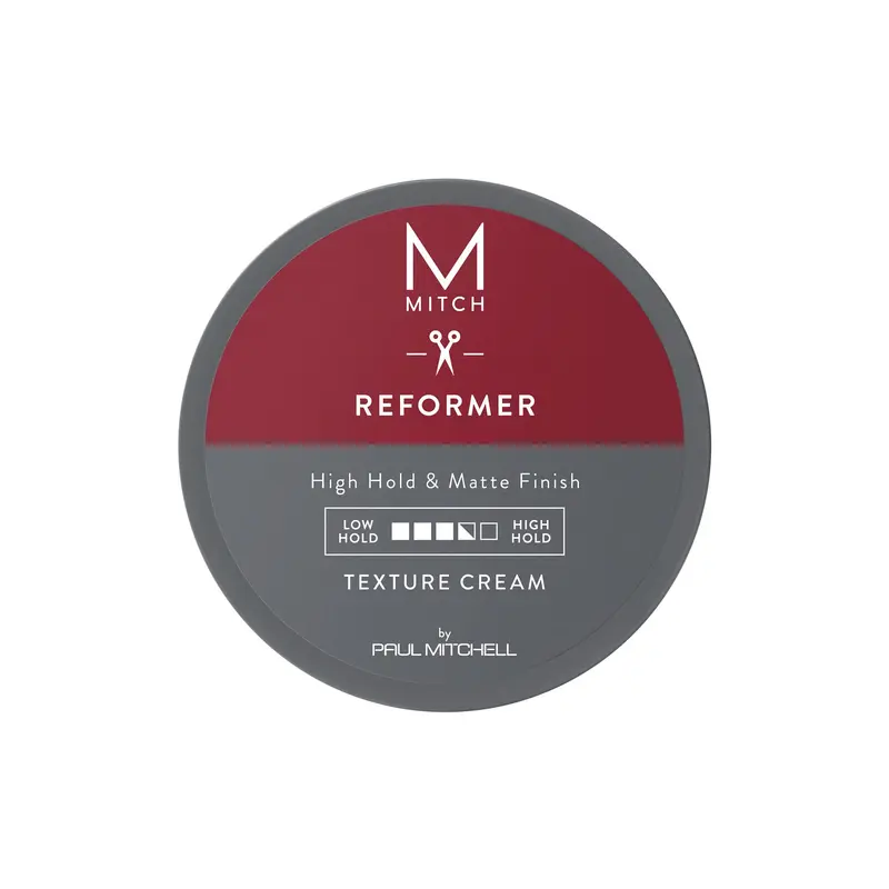 MITCH Reformer Texture Cream pour Hommes – Tenue forte, Fini mat, Tous types de cheveux