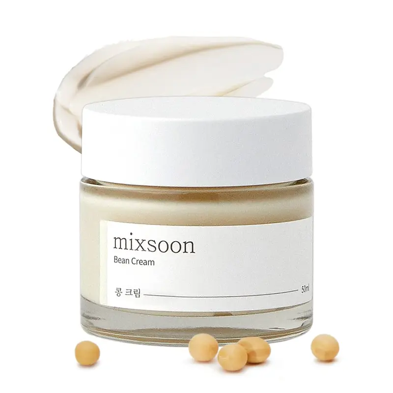 Mixsoon Bean Crème – Hydratation intensive pour peau lisse et nourrie – Soin coréen, non collant (50 ml)