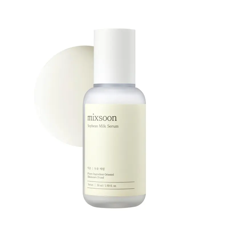 mixsoon Sérum lait de soja – Hydratation du visage et raffermissement, 50 ml, soin coréen