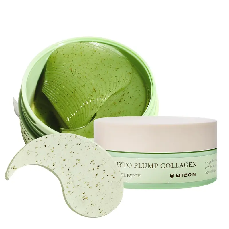 MIZON Phyto Plump Collagen Patch Yeux – Hyaluronique Triple, Moringa, 60 patches
