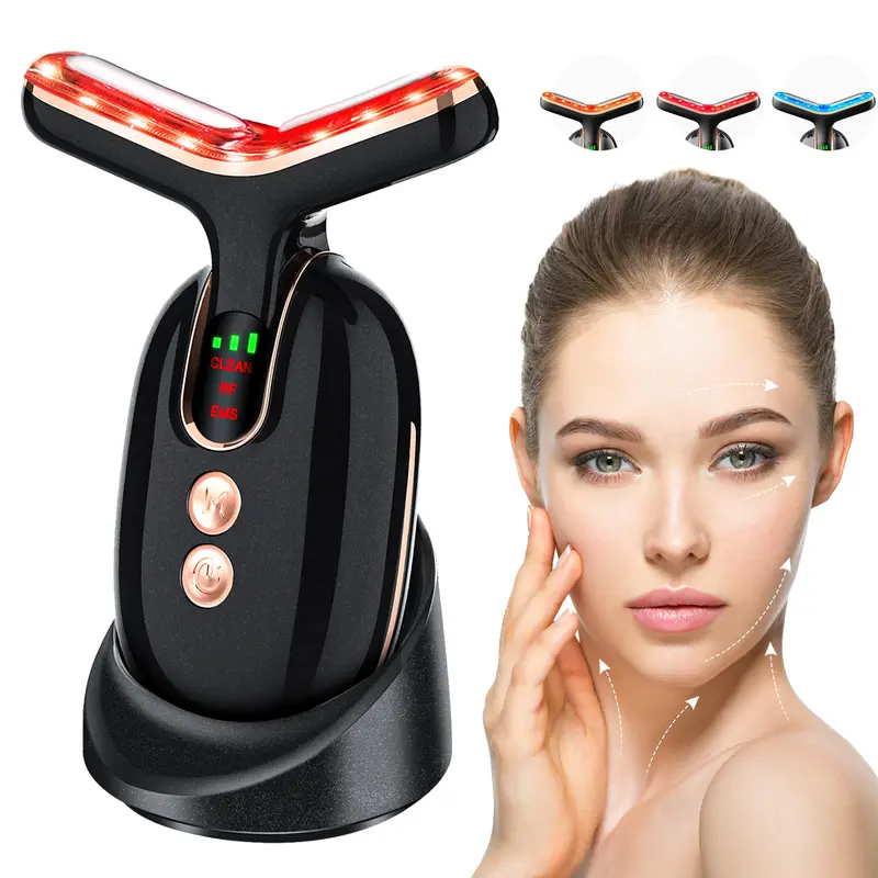 MKISCWEI Masseur Visage 3-en-1
