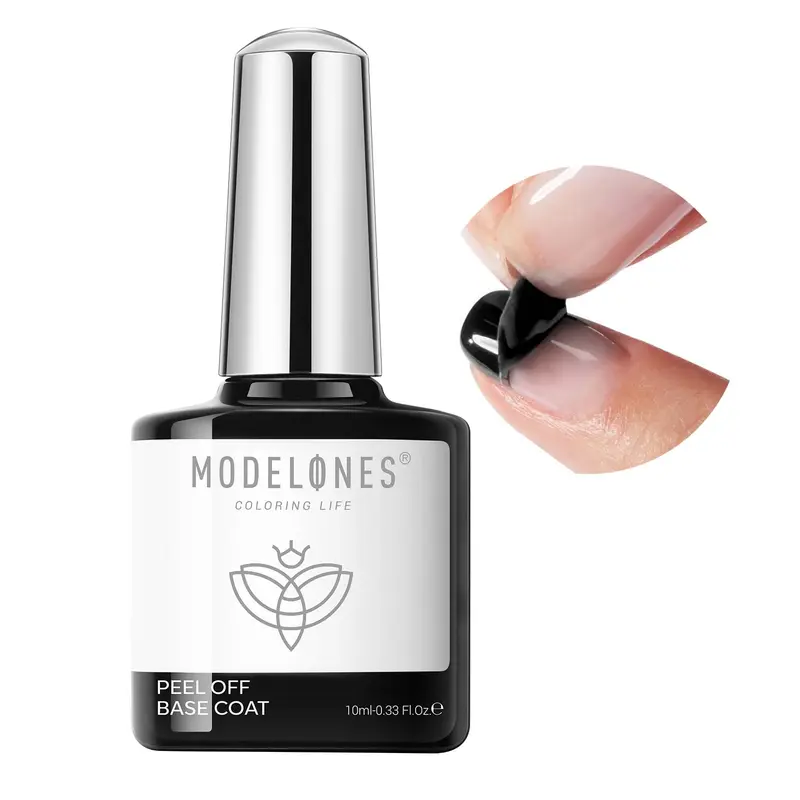 Modelones Base Gel Non-U V à Retirer – Retrait Facile, Sans Lampe, 10 ml