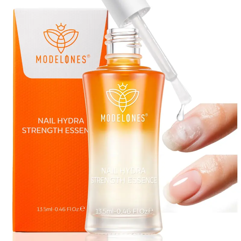 Modelones Soin Ongles – Renforçeur et Croissance 3-en-1, Parfumé, 13,5 ml
