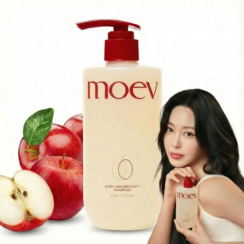 MOEV ANNURCATIN Shampoing — Soin capillaire à la Pomme Annurca pour renforcer et donner du volume