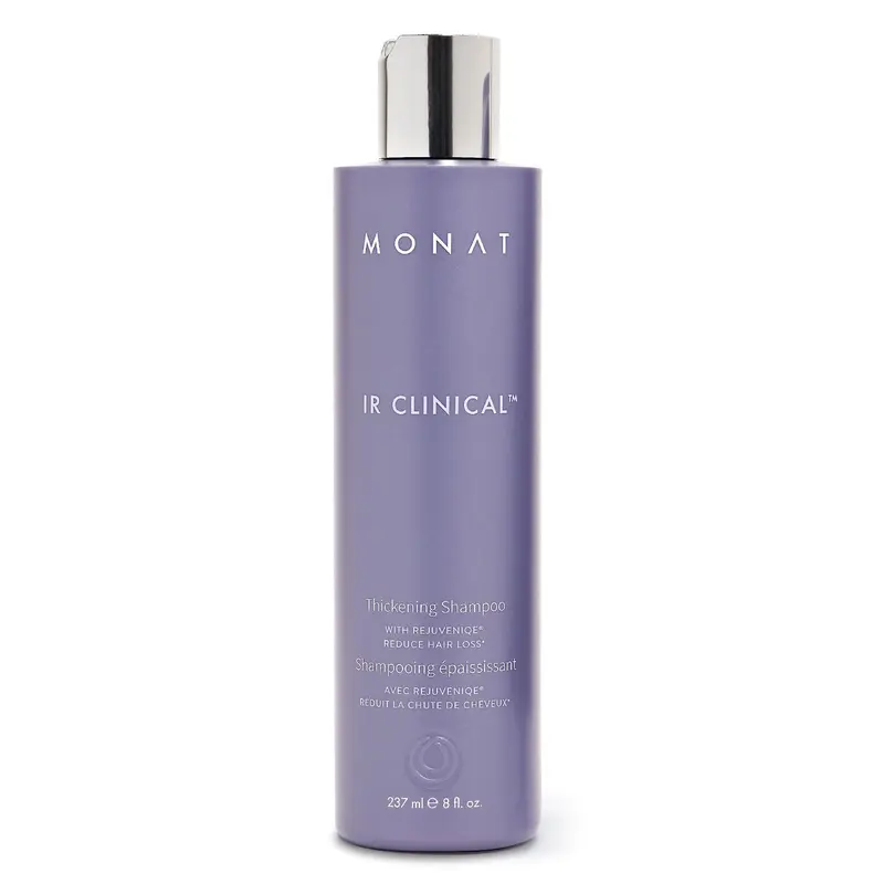 MONAT IR Clinique Shampoing Épaississant – Shampoing Volumisant pour Cheveux Denses – Mélange Naturel avec Romarin, Menthe et Extrait de Pois