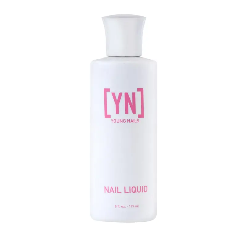 Monomère liquide Young Nails pour poudre acrylique – Professionnel, Faible Odeur, Sans MMA, 6 oz