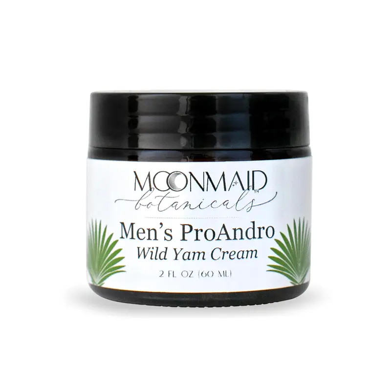 MoonMaid Botanicals ProAndro Crème Wild Yam pour Hommes avec Saw Palmetto