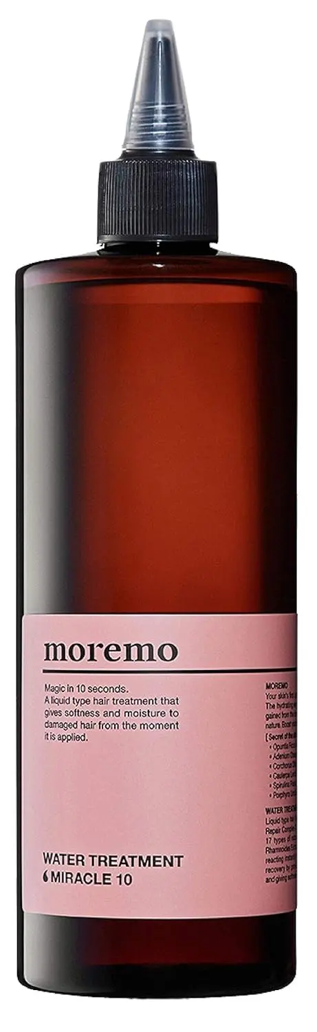 [MOREMO] Miracle de Traitement de l’Eau n°10, 480 ml / 16,2 oz – pour cheveux endommagés, nutrition