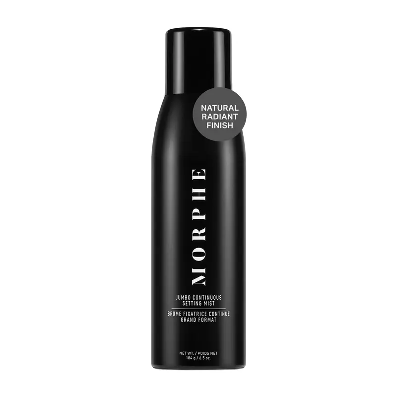 MORPHE Jumbo Pulvérisateur Continu – Fixateur Maquillage Micro-Fin, Finition Naturelle (193 ml)