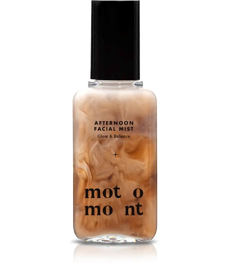 Motomont Milk Tea Dewy Skin Mist | Hydratation & Fixation du Maquillage | Fini Délicieusement Lumineux - 100 ml