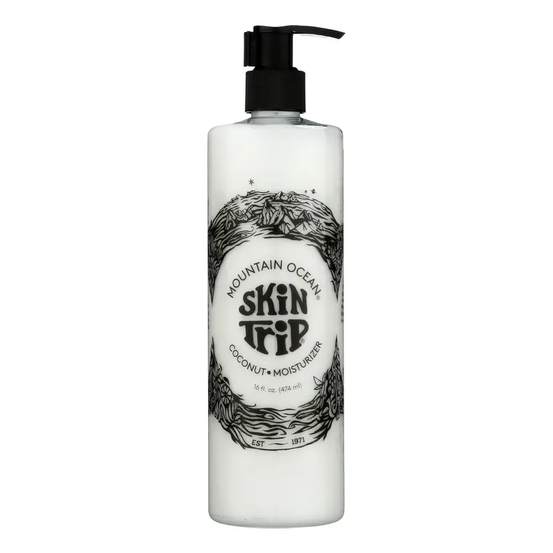 Mountain Ocean – Lotion pour le corps à la noix de coco, édition originale, flacon pompe 16 onces, absorption rapide