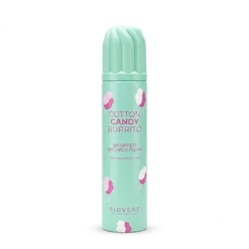 Mousse de Douche Cotton Candy Burrito 250ml – Biovène Barcelona