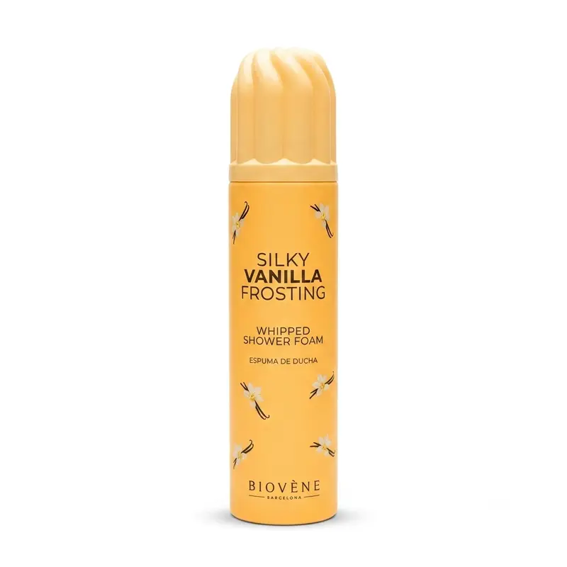 Mousse de Douche Silky Vanilla Frosting 250ml – Biovène Barcelona