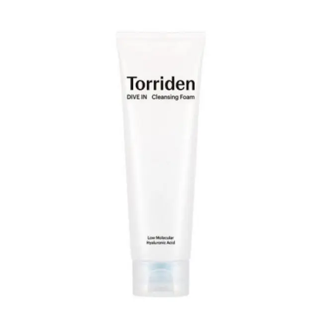 Mousse nettoyante à l'acide hyaluronique de bas poids moléculaire Torriden Dive In 150 ml