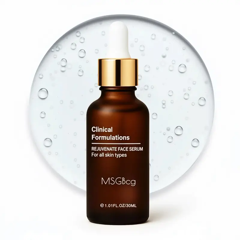 MSGBcg Ageless Rejuvenate Sérum Visage – Rides et Fermeté (Vitamine C 12% + Acide Hyaluronique 1%)