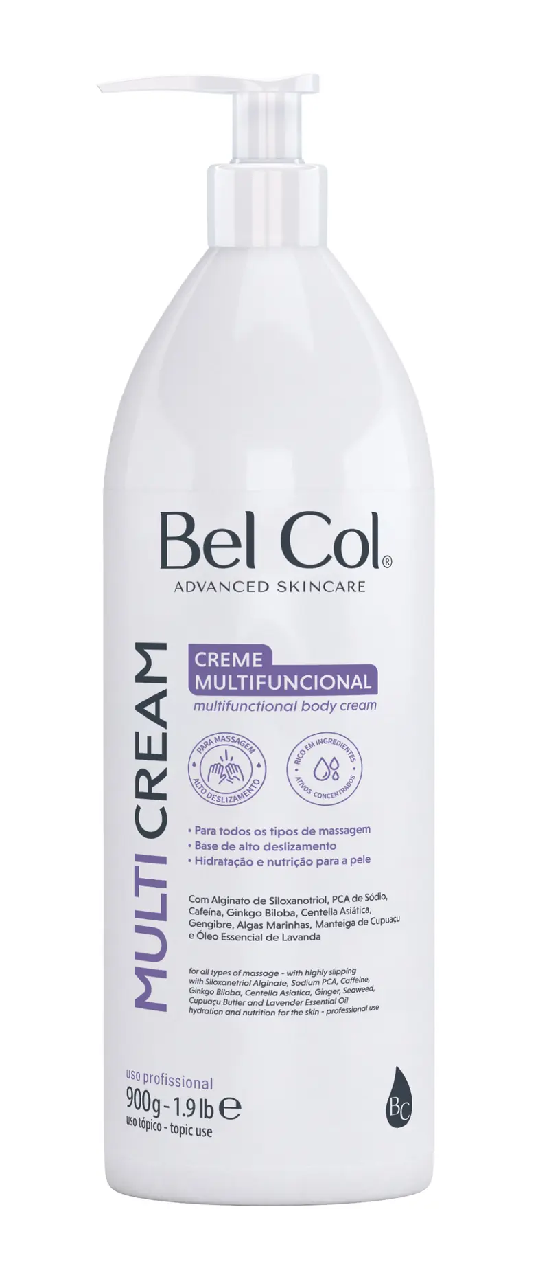 Multicream - Crème de Massage Pour Le Corps - 900ml